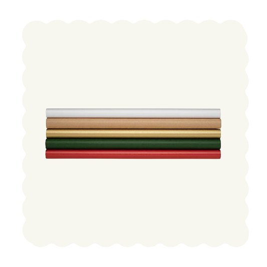 Gjafapappír - 5 jólarúllur